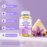 MOORGUMY Saffron Gummies with ashwagandha extract