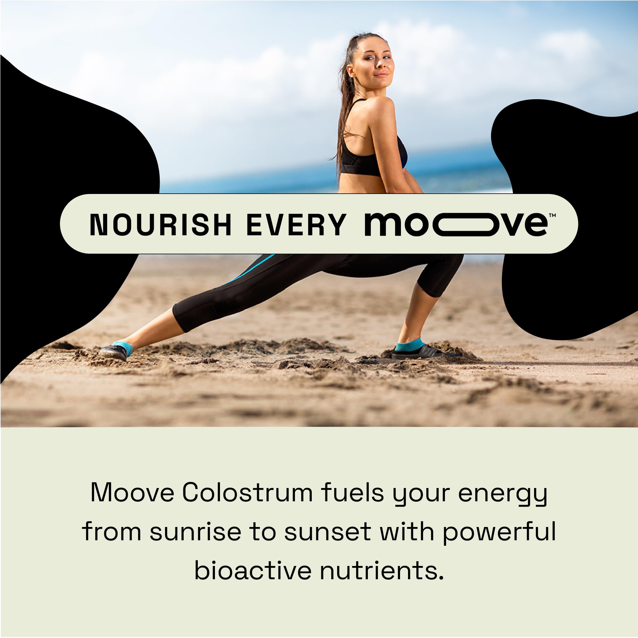 MOOVE Colostrum Supplement nutritional information