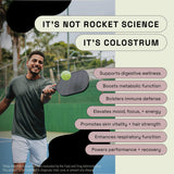 MOOVE Colostrum Supplement packaging side view