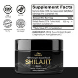 MORA IMPEX Himalayan Shilajit Resin 30g measuring spoon