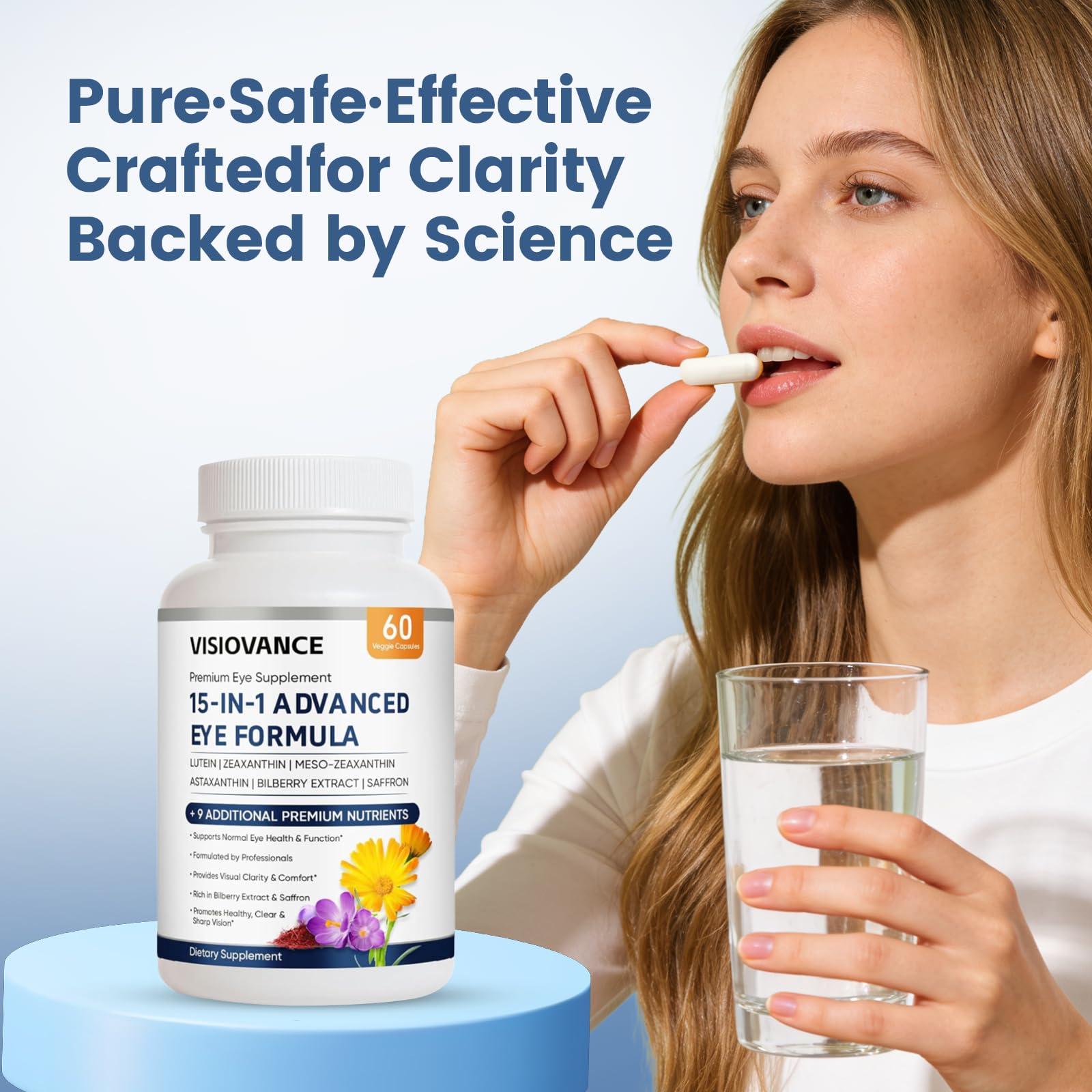 MORANDEE Eye Support Formula 15-in-1 Blend ingredients list