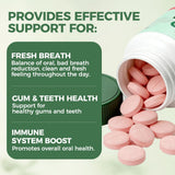 MORANDEE Strawberry Chewable Probiotics in a hand