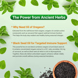 Moravax Oregano Oil Softgels on a wooden table