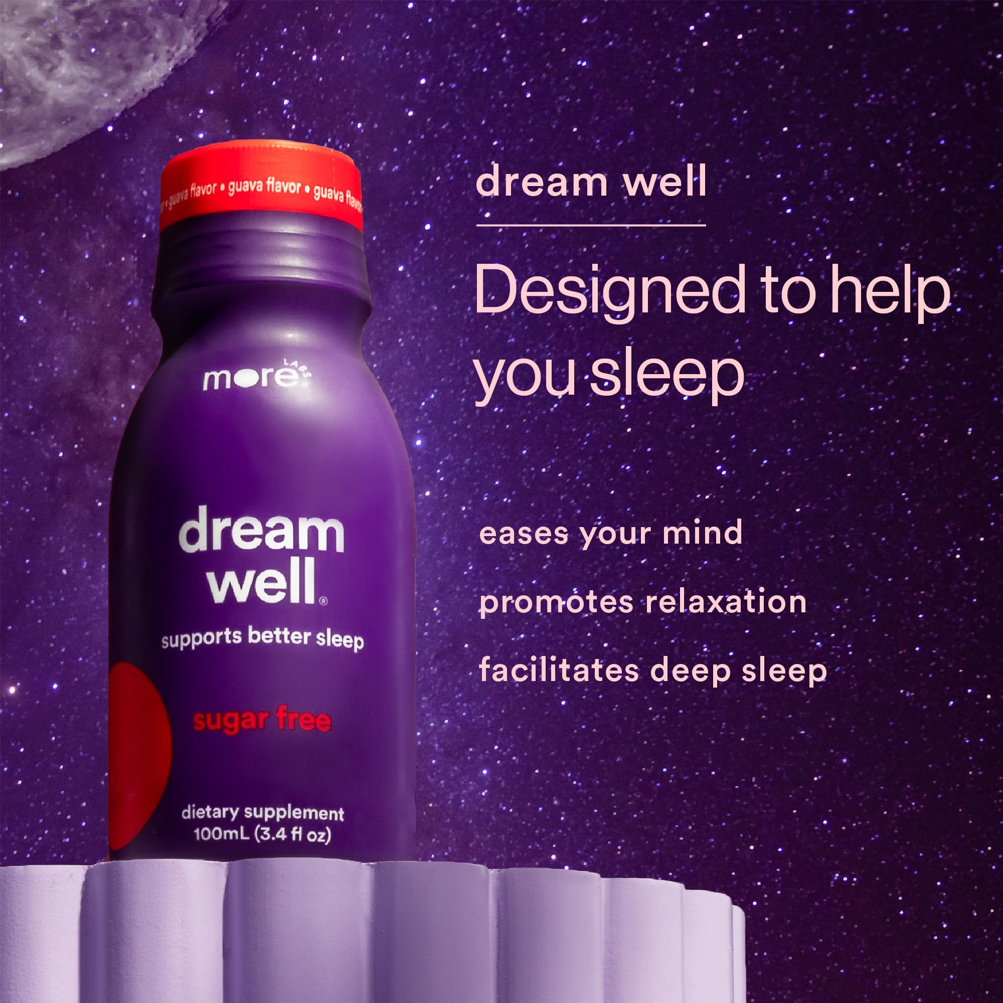 More Labs Dream Well 5MG Melatonin Sleep Drink pack of 24