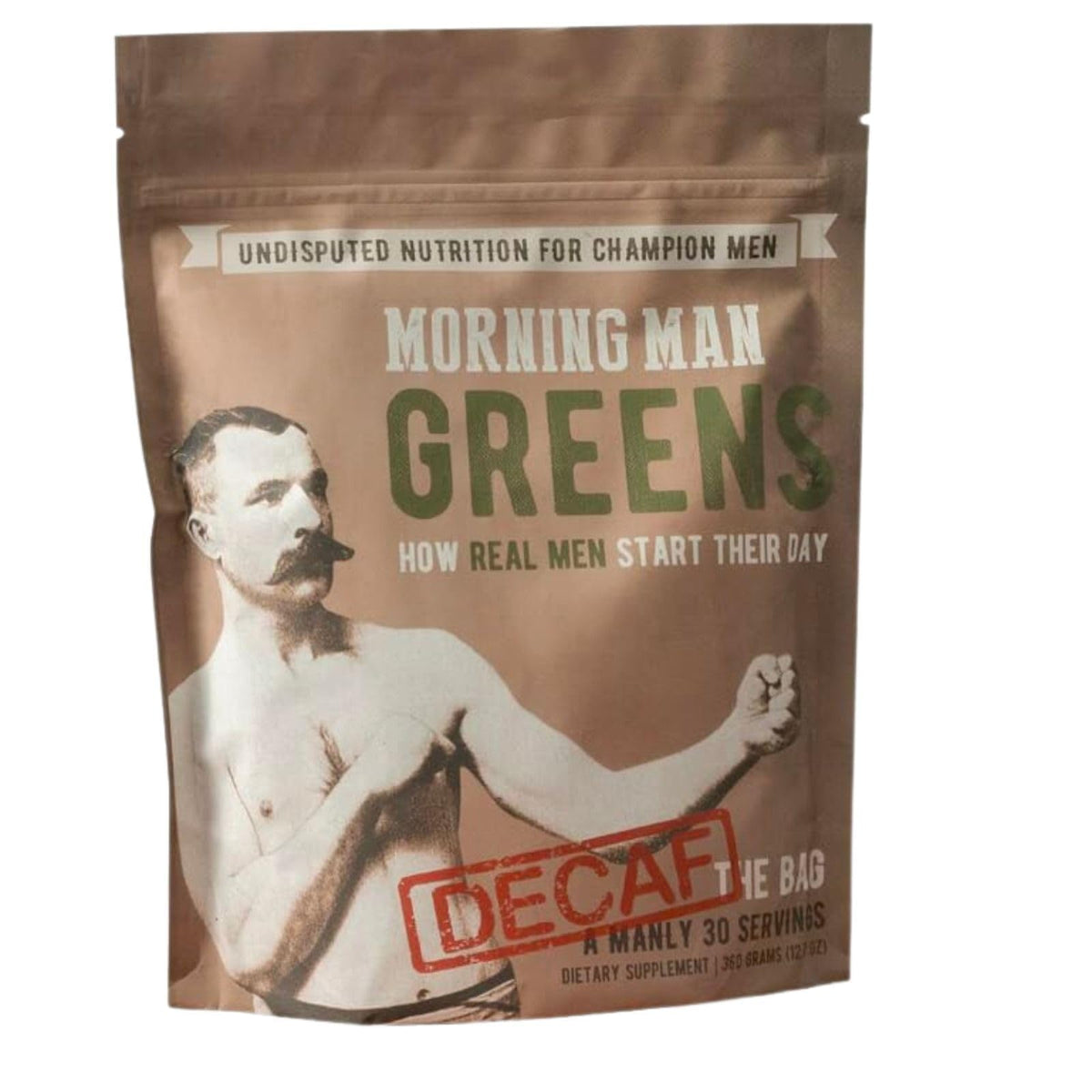 MORNING MAN Spirulina Supplement 390g front view