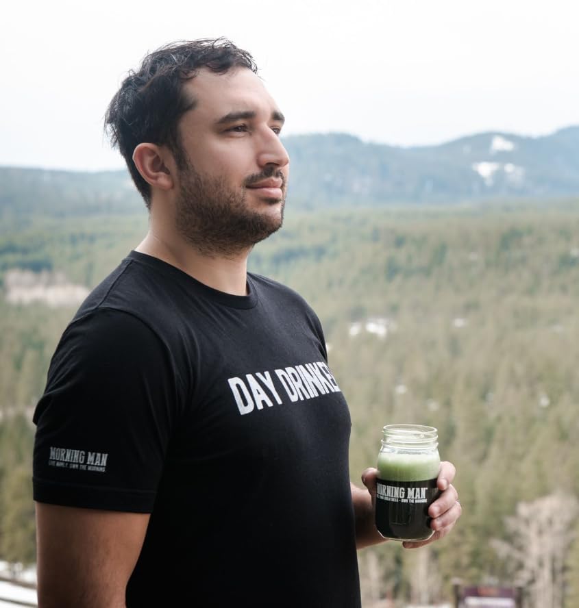 MORNING MAN Spirulina Supplement 390g lifestyle scene