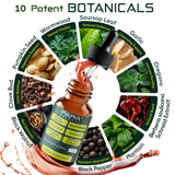 Morpha Organics ParaDefense Herbal Supplement dropper close-up