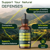 Morpha Organics ParaDefense Herbal Supplement ingredients list