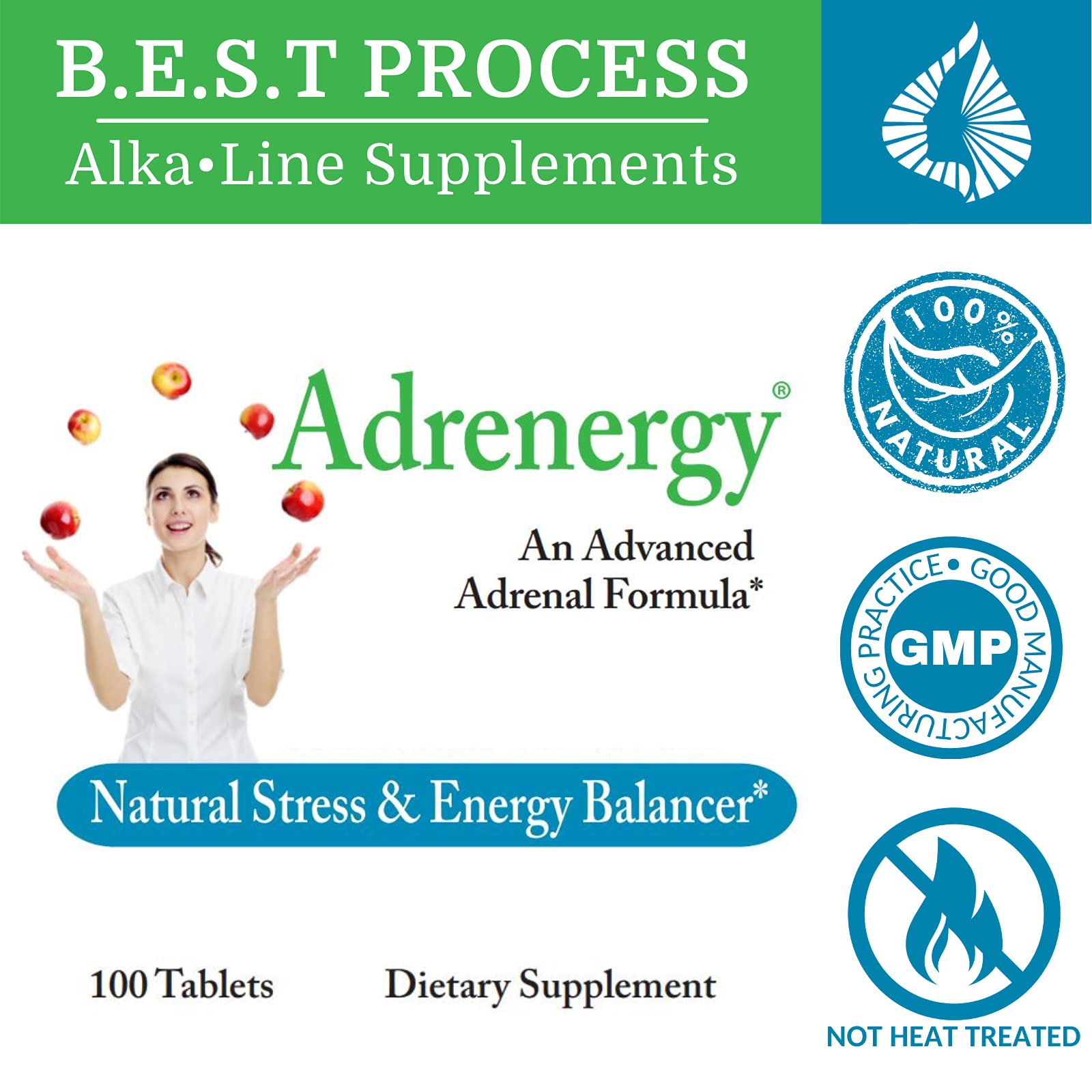 Morter HealthSystem Adrenergy Adrenal Extracts 113g side view