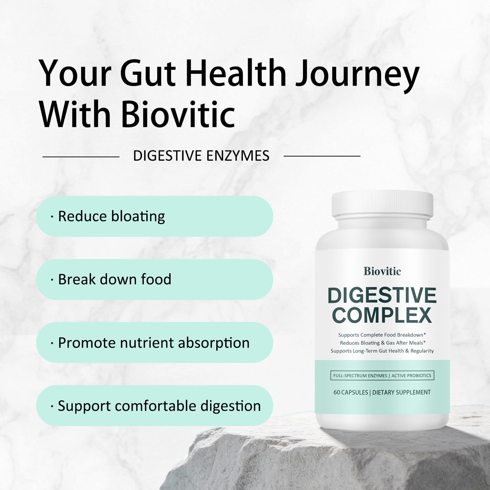 Morvyn Biovitic daily Complex Capsules close-up