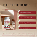 Morvyn Lemeli Beetroot Capsules bottle side view