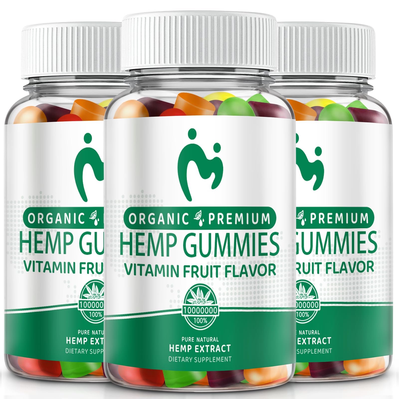 MOSRAY Hemp Gummies 599g front view with packaging