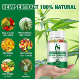 MOSRAY Hemp Gummies showing individual gummy texture