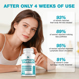 MOSRAY Lymphatic Drainage Support Capsules with a measuring spoon