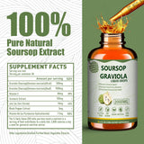 Mosslly Soursop Bitters Liquid Drops bottle side view