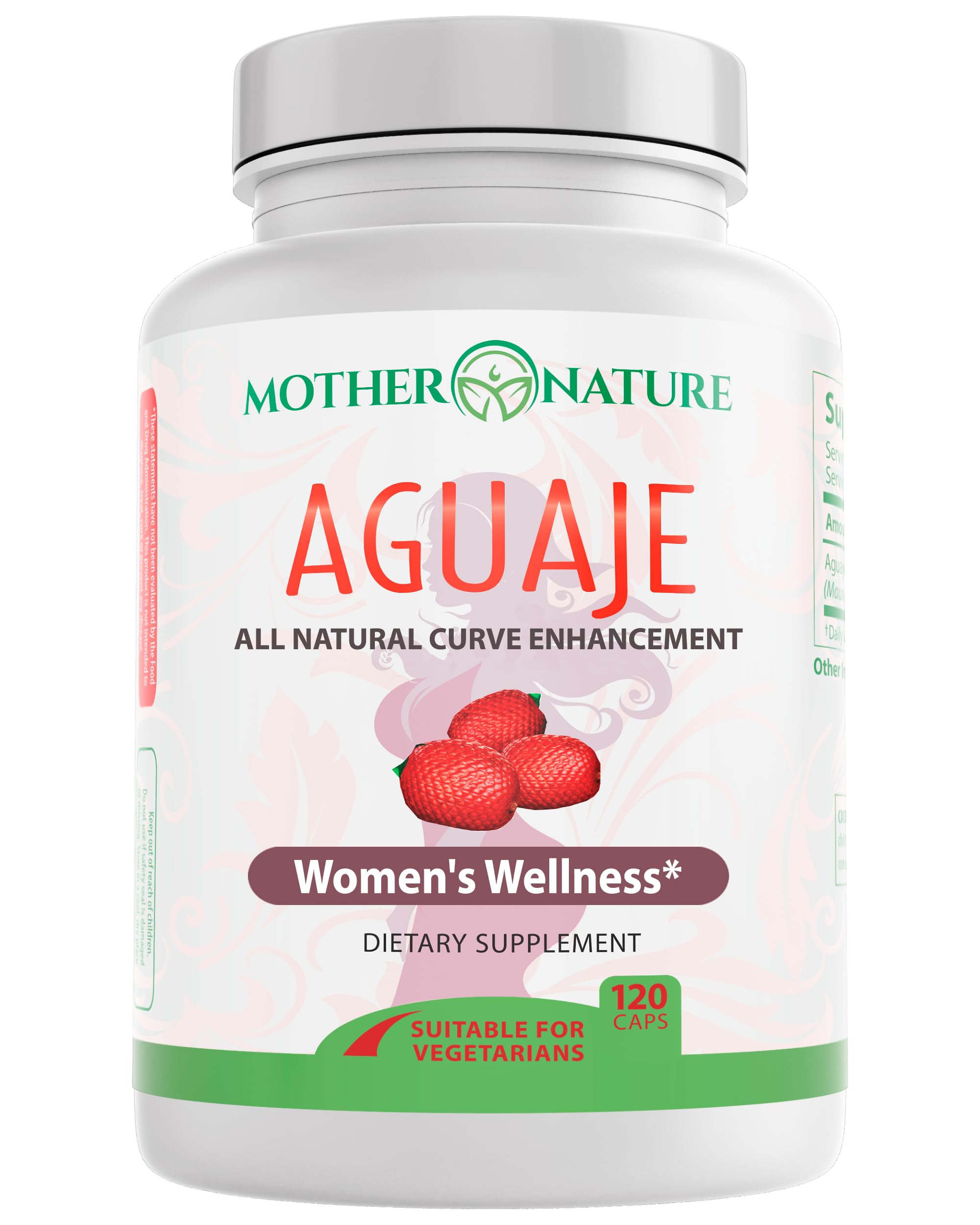 Mother Nature Organics Aguaje Superfood Powder 100g front view