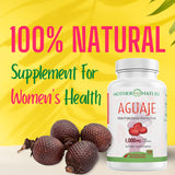 Mother Nature Organics Aguaje Superfood Powder in a bowl