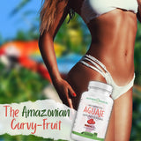 Mother Nature Organics Aguaje Superfood Powder on a wooden table