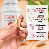 Mother Nature Organics Aguaje Superfood Powder with ingredients