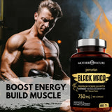 Mother Nature Organics Black Maca Root Capsules ingredients list