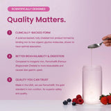Mother's Promise Liquid Iron Supplement with fresh berries