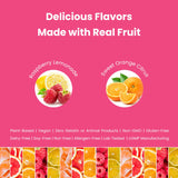 Mother's Promise Prenatal Multivitamin Gummy in Citrus + Raspberry Lemonade flavour