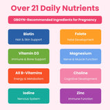 Mother's Promise Prenatal Vitamins Liquid 1021g close-up of cap