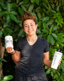 Motiv-8 Superfood Greens Powder 318g served in a glass