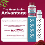 Mountain Health HeartSavior CoQ10 Supplement bottle with capsules