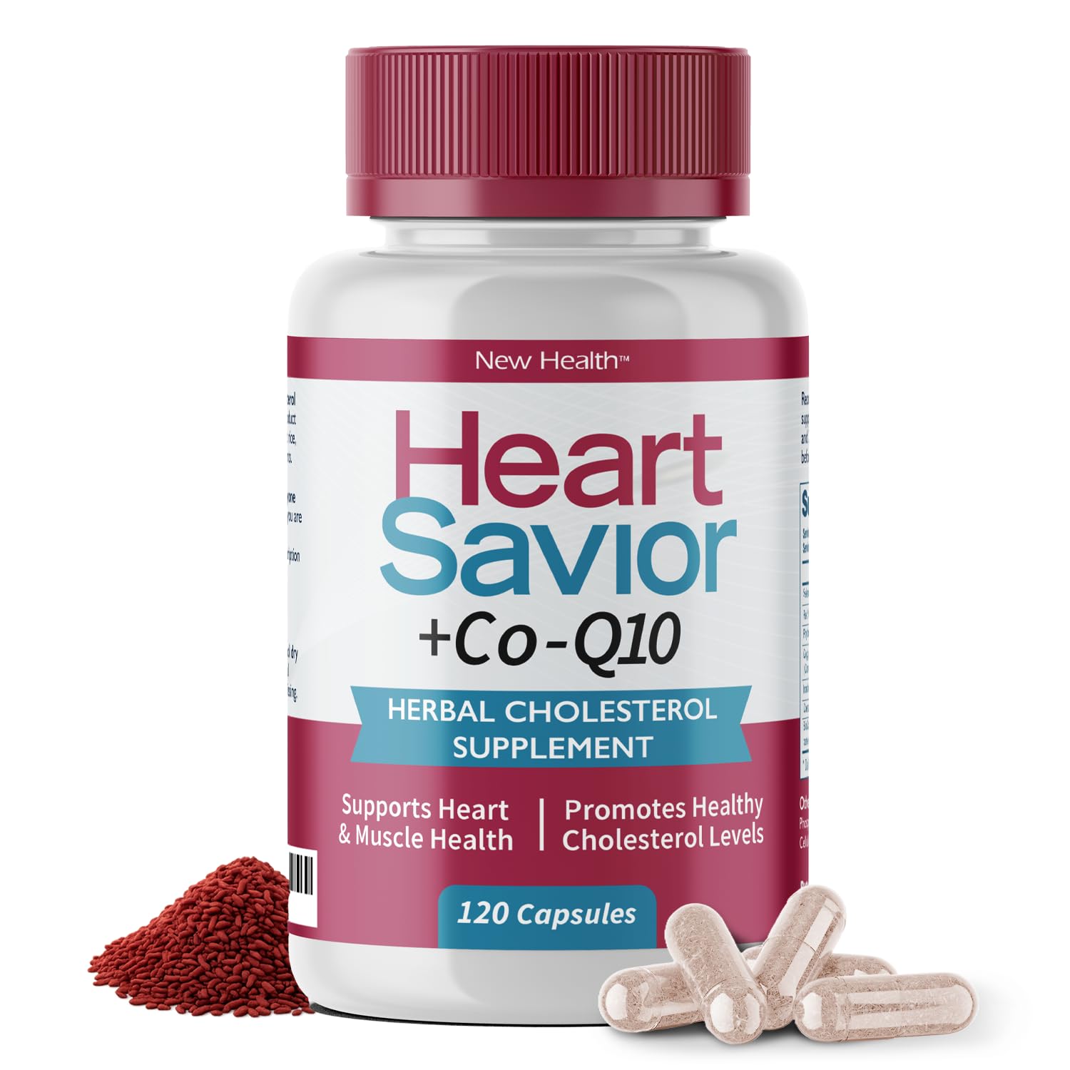 Mountain Health HeartSavior CoQ10 Supplement front view