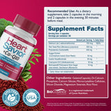 Mountain Health HeartSavior CoQ10 Supplement ingredients list