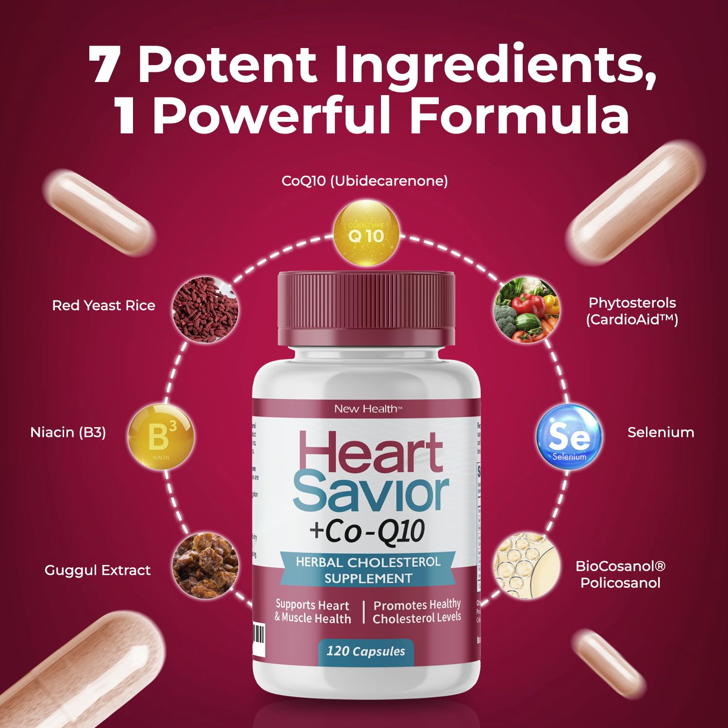 Mountain Health HeartSavior CoQ10 Supplement lifestyle scene