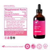 Mountain Meadow Herbs Black Cohosh Liquid Extract 249g with measuring spoon