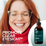 Mountain Meadow Herbs Eye-Can-C liquid supplement with dropper