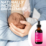 Mountain Meadow Herbs Maxi-Milk 4 fl oz bottle with herbs