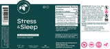 Mountain Meadow Herbs Stress & Sleep Liquid Herbal Supplement 2 oz packaging