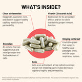 Mountain Peak Nutritionals Aller G Plus ingredients close-up