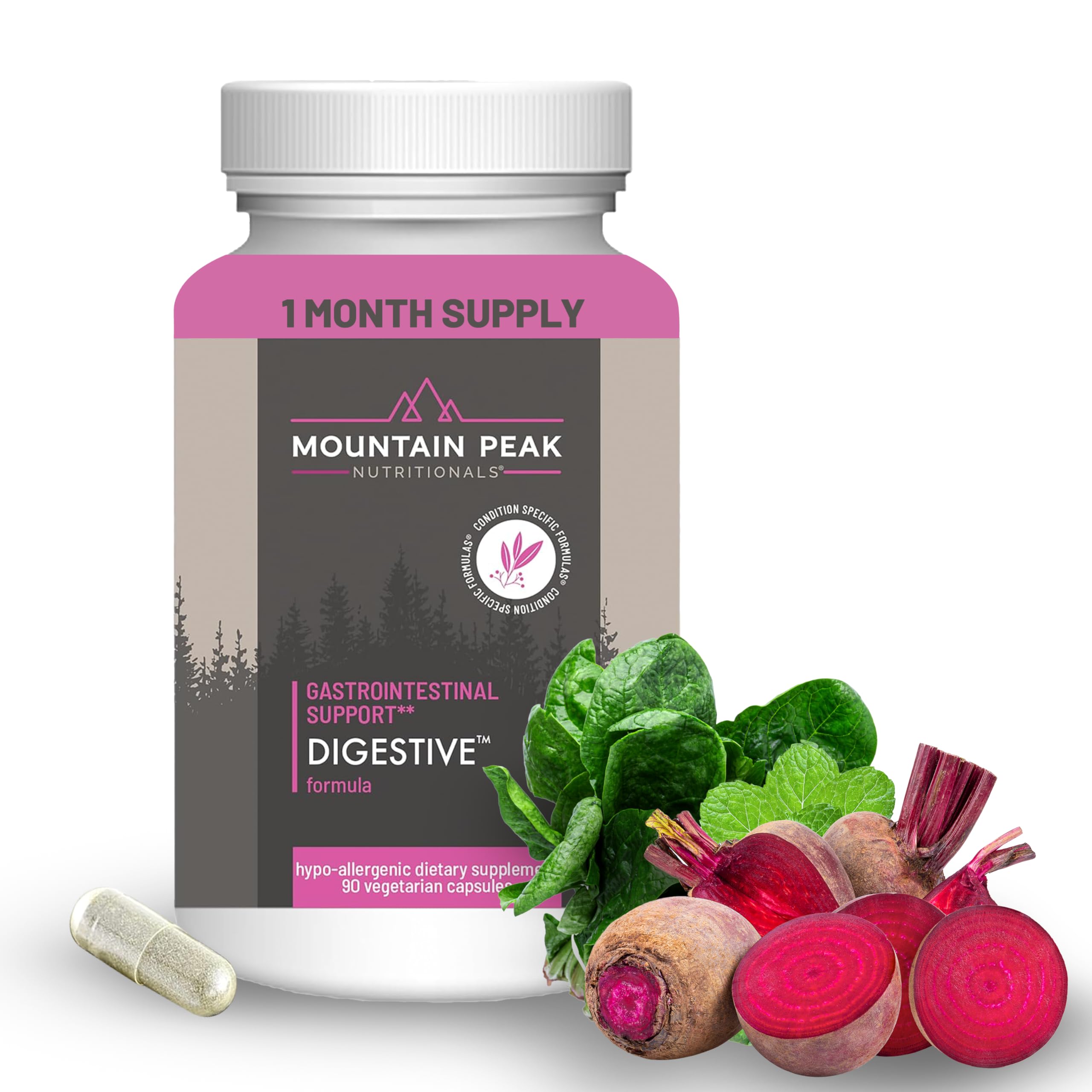 Mountain Peak Nutritionals Multi-Enzymes 82g front view