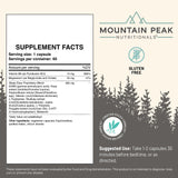 Mountain Peak Nutritionals Sleep Easy capsules packaging