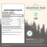 Mountain Peak Nutritionals Tranquility Sleep Supplement capsule details