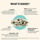 Mountain Peak Nutritionals Tranquility Sleep Supplement ingredients list
