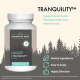 Mountain Peak Nutritionals Tranquility Sleep Supplement side view