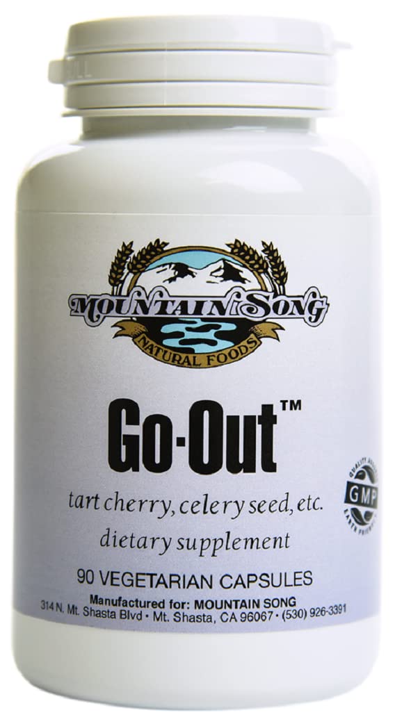Mountain Song Go-Out Uric Acid Support Supplement front view