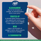 Move Free Advanced supplement bottle back view