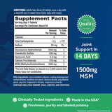 Move Free Advanced supplement tablets in a hand
