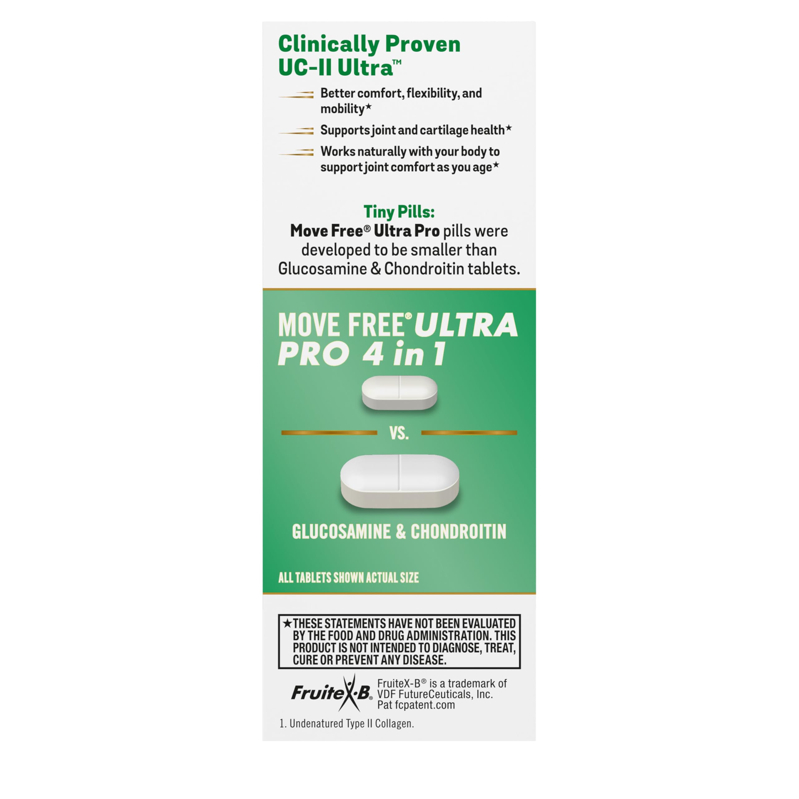Move Free Ultra Pro 4in1 Joint Support Supplement with a meal