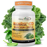 MoxyVites MagniRise AM Magnesium Supplement 200mg front view