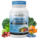 MoxyVites Men's Multivitamin bottle front view with 44 whole food ingredients