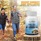 MoxyVites Men's Multivitamin group shot with other health supplements