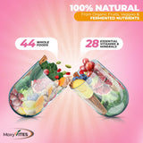 MoxyVites Women's Multivitamin Fermented 136g ingredients list